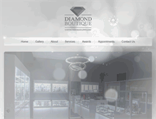 Tablet Screenshot of diamondboutique.com.au